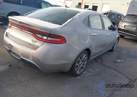 2014 Dodge Dart Limited from USA, damaged, VIN 1C3CDFCB9ED815299